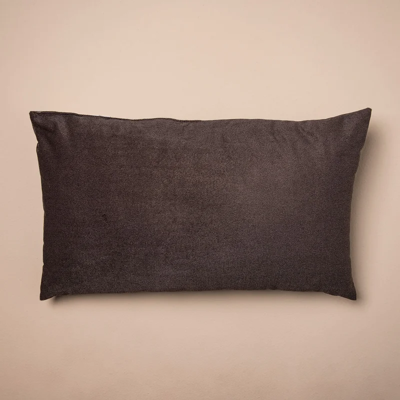 Almohadón Liso Chenille en Marrón - Textiles, Uruguay | Arredo, vista 3