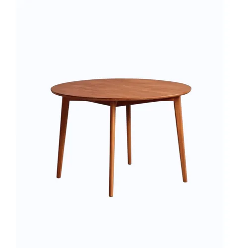 PRE VENTA Mesa de Comedor Marruecos Circular 100cm – Madera de Gomero Oscuro - Mesas de comedor, Uruguay | Berna home