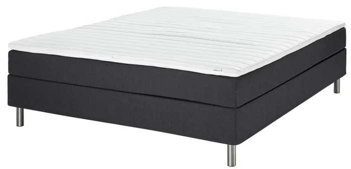 Cama cont Queen 160x200 PLUS C60 HR negro-08 en Negro - Dormitorio, Uruguay | JYSK, vista 3