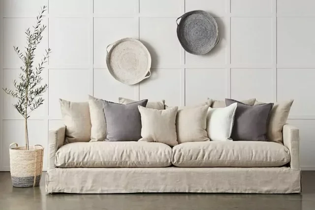 SOFA SIMONE en Beige - Sillones y sofás, Uruguay | Sentido Jose Ignacio