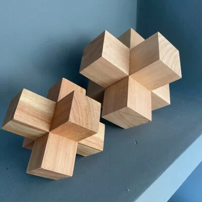 Figura decorativa de madera – 21 cm en Madera natural - Decoración, Uruguay | Dreams On Time, vista 4