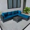 Juego de jardin Maui en Azul - Muebles para el exterior, Uruguay | La Cueva Muebles, vista 10 de 10