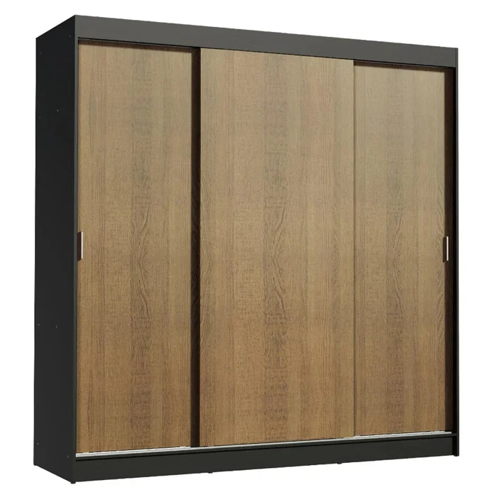Ropero Placard Matrimonial Reno 180CM Pareja 3 Puertas Corredizas en Multicolor - Roperos y placares, Uruguay | Balton, vista 12