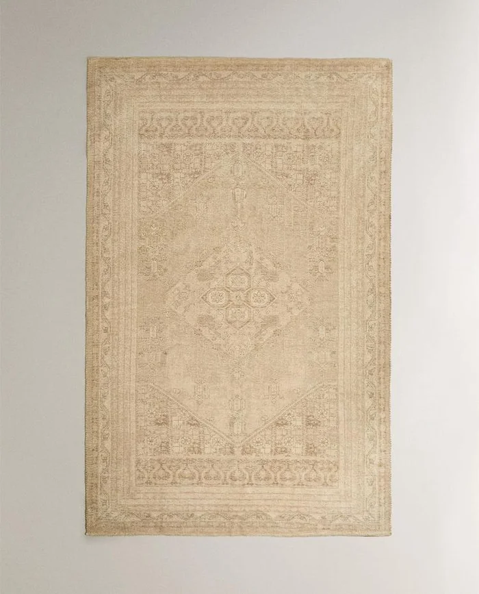 ALFOMBRA ALGODÓN en Beige - Alfombras, Uruguay | Zara Home, vista 2