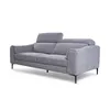 Sofá Hashtag - Tela Microfibra - 3 cuerpos - 6686-7 Gris en Gris - Sillones y sofás, Uruguay | NYR, vista 3 de 8
