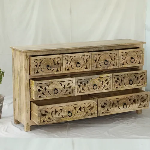 A-129G Cómoda 160x40x90 en Madera natural - Cómodas, Uruguay | Victoriana, vista 2