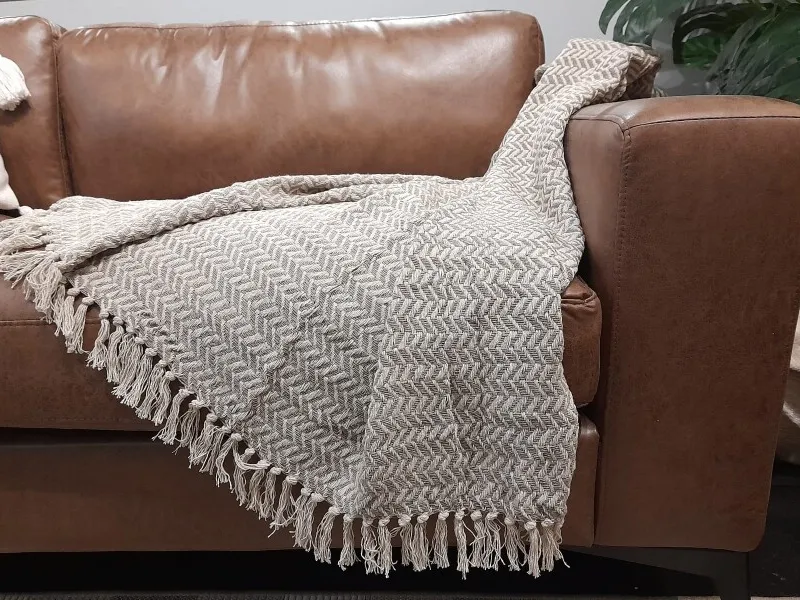 Manta Beige 1.25 x 1.50 M en Beige - Textiles, Uruguay | Finkel