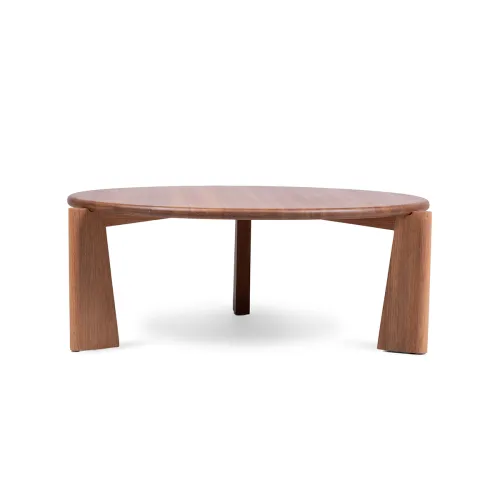Mesa de Centro Neji - Madera Natural en Beige - Mesas de living, Uruguay | NYR