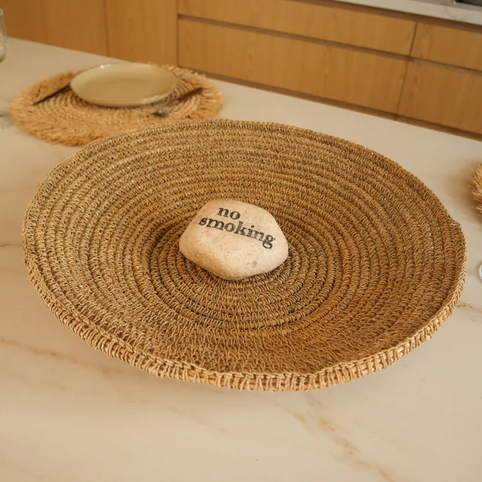 Espejo de Fibra Natural Noele L - Decoración de pared, Uruguay | Casakos, vista 4