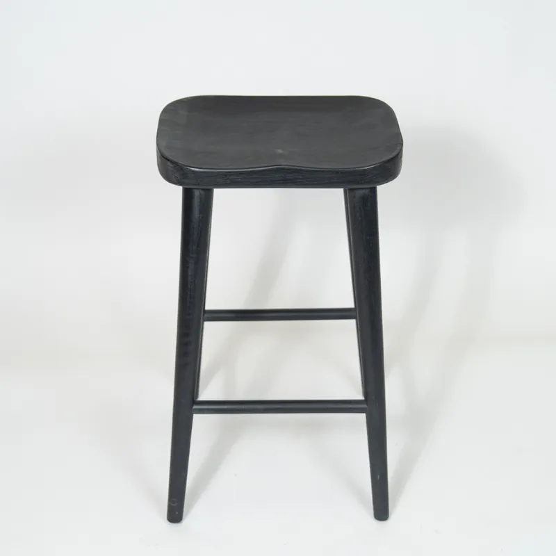 Banqueta Lanis - Negro en Negro - Sillones y sofás, Uruguay | Indian