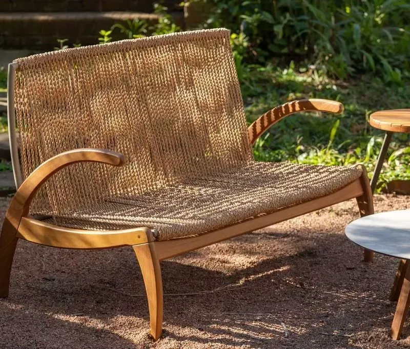 Sofá Turin en Madera natural - Sillones y sofás, Uruguay | Balcony