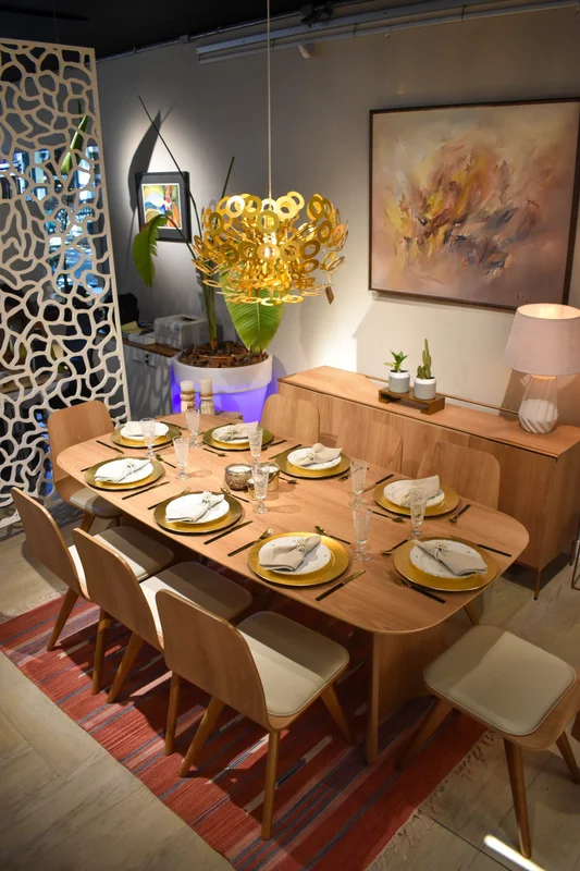 Mesa Michelle en Madera natural - Mesas de comedor, Uruguay | Furest, vista 3
