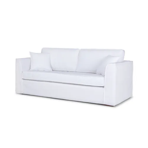 Sofá Brenta con Funda - Tela Standard - 3 cuerpos - A fabricar en Blanco - Sillones y sofás, Uruguay | NYR