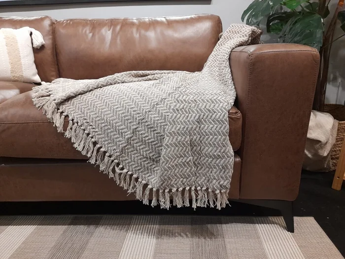 Manta Beige 1.25 x 1.50 M en Beige - Textiles, Uruguay | Finkel