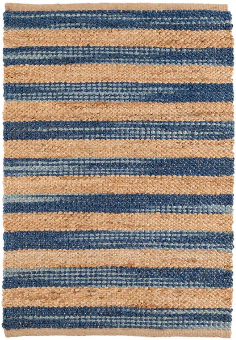 CORFU BLUE WOVEN YUTE en Multicolor - Alfombras, Uruguay | Sentido Jose Ignacio