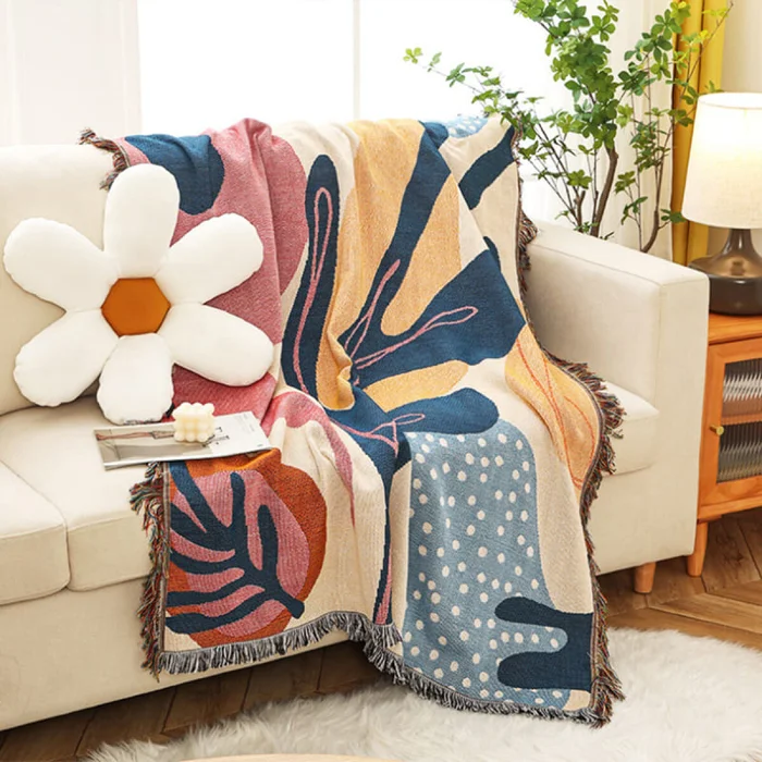 Manta Tapiz Colorida en Diseños - Textiles, Uruguay | Buho Store, vista 2