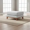 Puff Easy Clean Tela Gris Luxor Premium en Gris - Sillones y sofás, Uruguay | Divino, vista 1 de 2