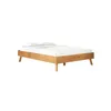 Cama 2 Plazas Madera Natural-beige Florida en Madera natural - Dormitorio, Uruguay | Divino, vista 2 de 7