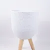 Maceta Teli - Blanco en Blanco - Decoración, Uruguay | Indian, vista 1 de 4