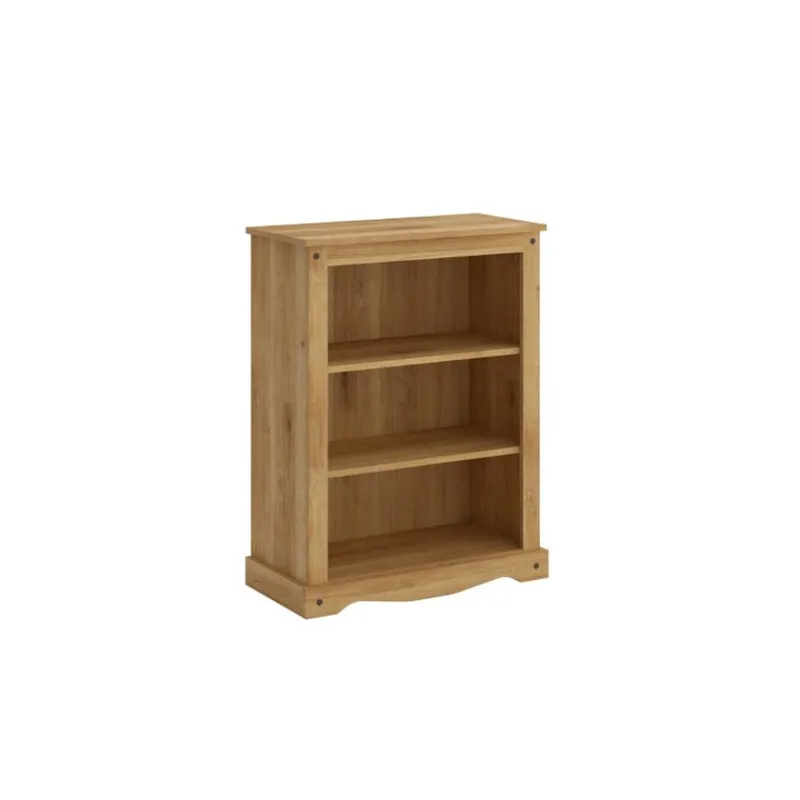 Biblioteca Estantería Madera Maciza Linea Mexicana - Natural en Madera natural - Bibliotecas, Uruguay | Rústico Hogar