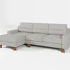 Sofá Sasha con Chaise Longue en Beige - Sillones y sofás, Uruguay | New York Home, vista 1 de 7