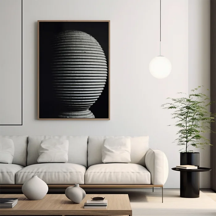 Lámpara Colgante Venancio 3 Blanco ø 35 cm en Blanco - Lámparas colgantes, Uruguay | Serlux, vista 3