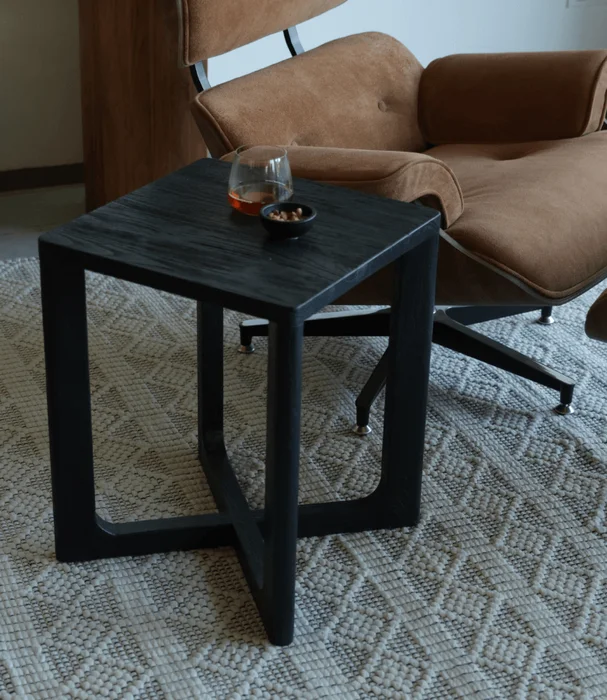 MESA LATERAL CIRO OPEN TEKA en Negro - Mesas de arrimo, Uruguay | Más Infinito Casa, vista 3