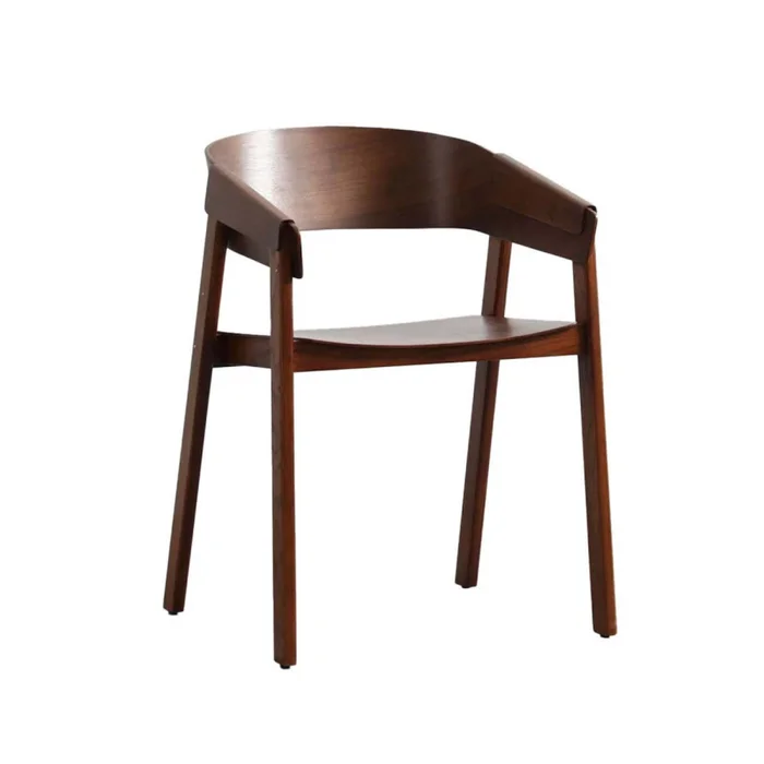 Silla De Comedor Madera Marron Frederik en Marrón - Sillas, Uruguay | Divino, vista 2