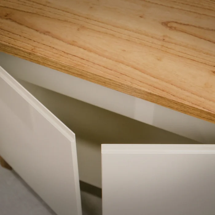 Aparador Buffet SUD 1.8 - Linea Manhattan - Gianduia / Cinamomo en Focus Mari Slim - Aparadores y recibidores, Uruguay | Rústico Hogar, vista 5