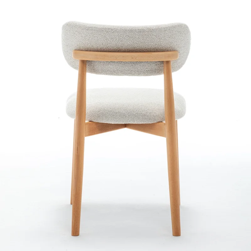 Silla De Comedor Madera Natural-beige Sarah en Madera natural - Sillas, Uruguay | Divino, vista 4