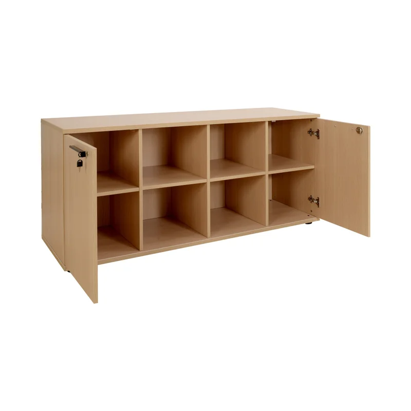 Armario Madera Blanco Quadro en Madera natural - Escritorios, Uruguay | Divino, vista 5