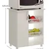 Mueble Cocina Multiuso Frutero Microondas 501 Blanco - Escritorios y sillas de escritorio, Uruguay | Soy Hogar, vista 4 de 4