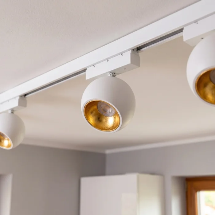 Colgante LED Circular para Riel Magnético G2 6W Blanco en Blanco - Lámparas colgantes, Uruguay | Serlux, vista 4