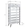 Zapatera Cairo blanca - Aparadores y recibidores, Uruguay | RM Muebles y Deco, vista 3 de 3