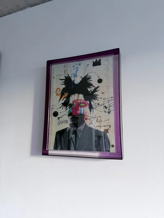 Marco Acrílico Violeta - Marcos, Uruguay | Mara Estudio