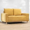Sillón Londres 2 Cuerpos - Amarillo en Amarillo - Sillones y sofás, Uruguay | Aihaus, vista 2 de 4