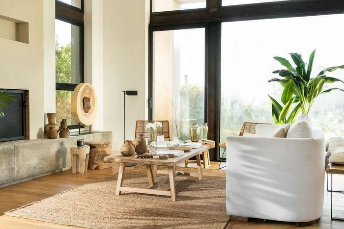 SILLON GINEBRA CURVO - LINO ANTIMANCHAS en Blanco - Sillones y sofás, Uruguay | La Iberica, vista 23