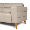 Sofá Bonner - Cuero Básico - 3 cuerpos - 519 (Beige) en Beige - Sillones y sofás, Uruguay | NYR, vista 4 de 6