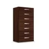 Comodas Cajoneras 7 Cajones Dormitorio Negro 078 en Negro - Cómodas, Uruguay | Soy Hogar, vista 2