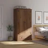 Ropero 2 puertas - Línea Monterrey - Nogal en Marrón - Roperos y placares, Uruguay | Ecowood, vista 1 de 8