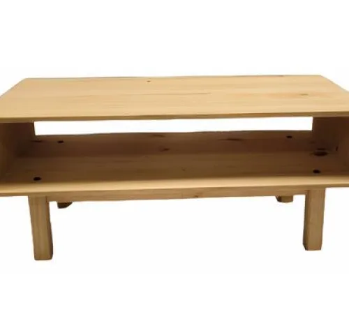 Mesa de centro Mel Linea Nordica en Madera Maciza - Mesas de living, Uruguay | Que Sal Muebleria