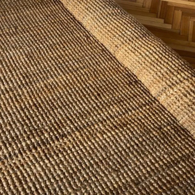 Alfombra De Yute Boucle 200x300 en Marrón - Alfombras, Uruguay | Aihaus