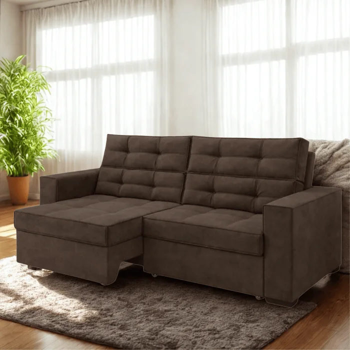 Producto: Sofá retráctil extensible  385 de AMARELO - Sillones y sofás, Uruguay | Amarelo