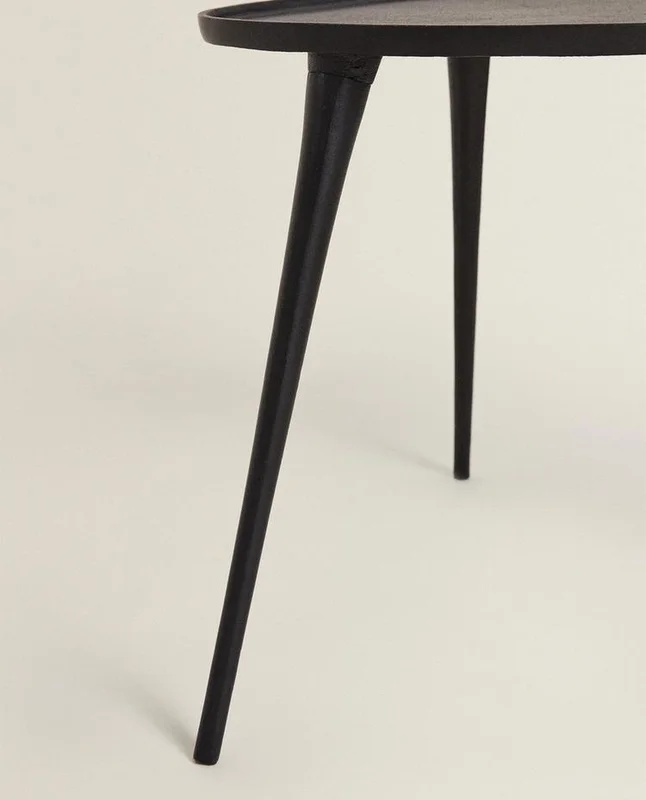 MESA AUXILIAR METÁLICA en Negro - Mesas de living, Uruguay | Zara Home, vista 5