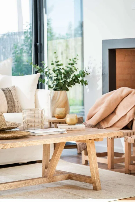 MESA SIERRA - 1.50 X 0.80 en Madera natural - Mesas de living, Uruguay | La Iberica, vista 25