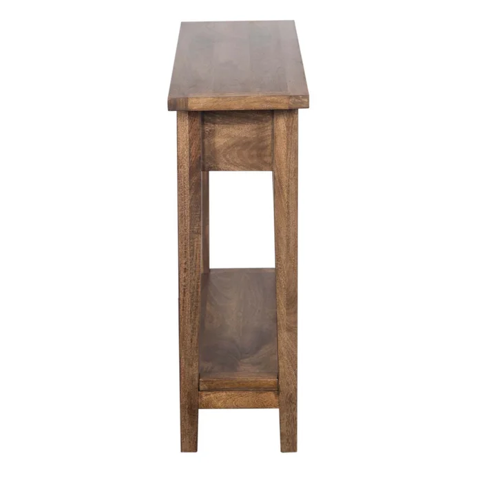 Consola Mdf-y-madera Marron Retro Castaño en Marrón - Mesas de living, Uruguay | Divino, vista 8