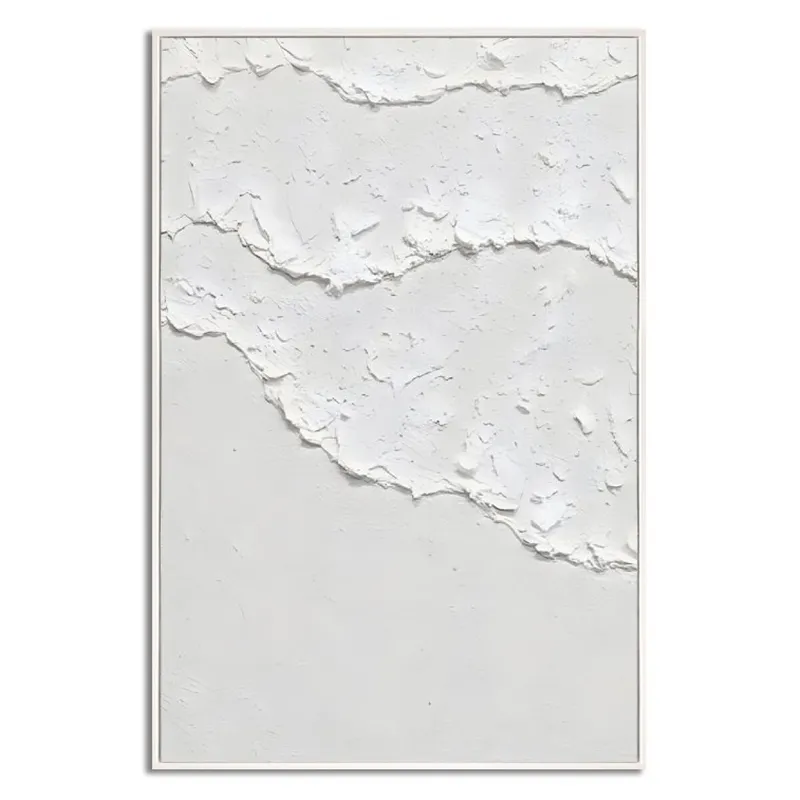 CUADRO CANVAS 60x90cm MARCO PINTURA OLAS - Decoración de pared, Uruguay | Decohogar