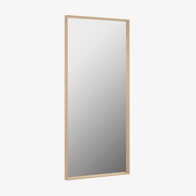 Espejo Nerina 80 x 180 cm con acabado natural - 80 x 180 cm en Madera natural - Espejos, Uruguay | Kavehome