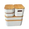 CAJA PVC CON TAPA DE BAMBÚ - Canastos, Uruguay | Scaparate, vista 2 de 8