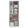 Multiuso Organizador Zapatera Lince 2 Puertas 7 Estantes con Nichos - Blanco en Blanco - Roperos y placares, Uruguay | Mulata, vista 3 de 9